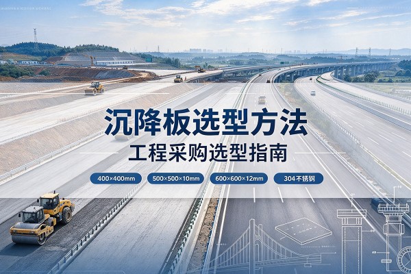 独山沉降板选择方法