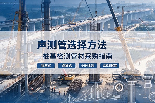 独山声测管选型标准