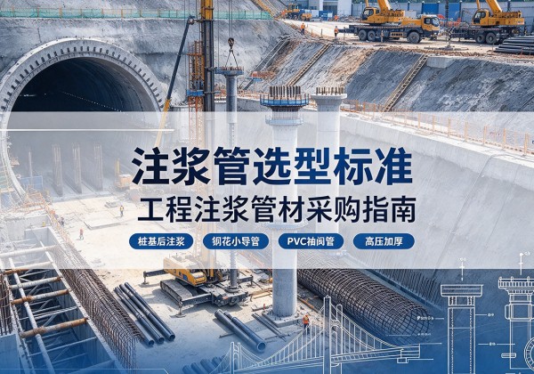 独山注浆管选型标准
